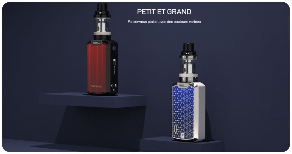 comment recharger la première fois une cigarette vaporesso tarot nano